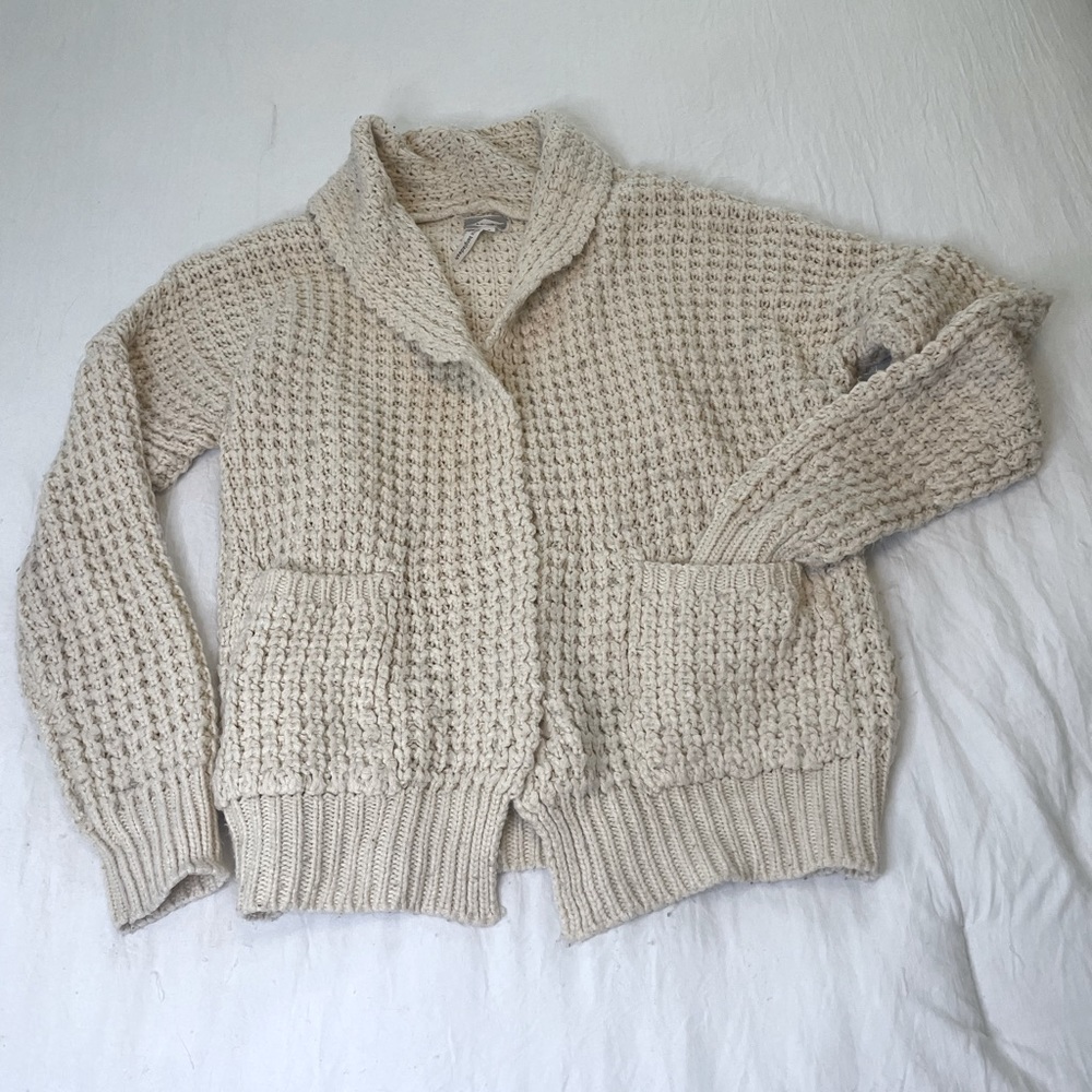 Off-white Thick Knit Women Kirra Small Sweater